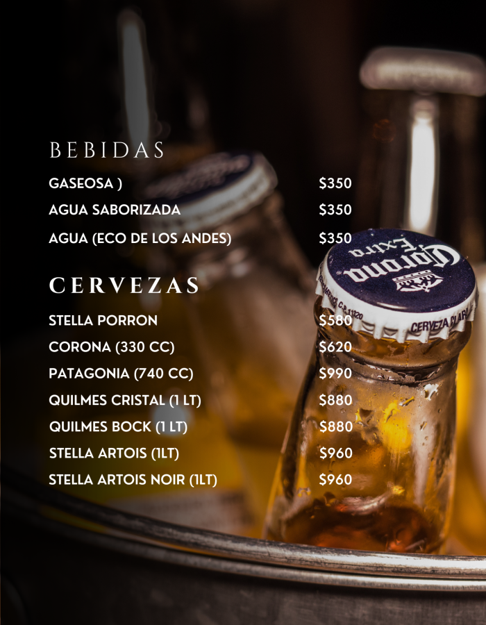 BEBIDAS AIRES